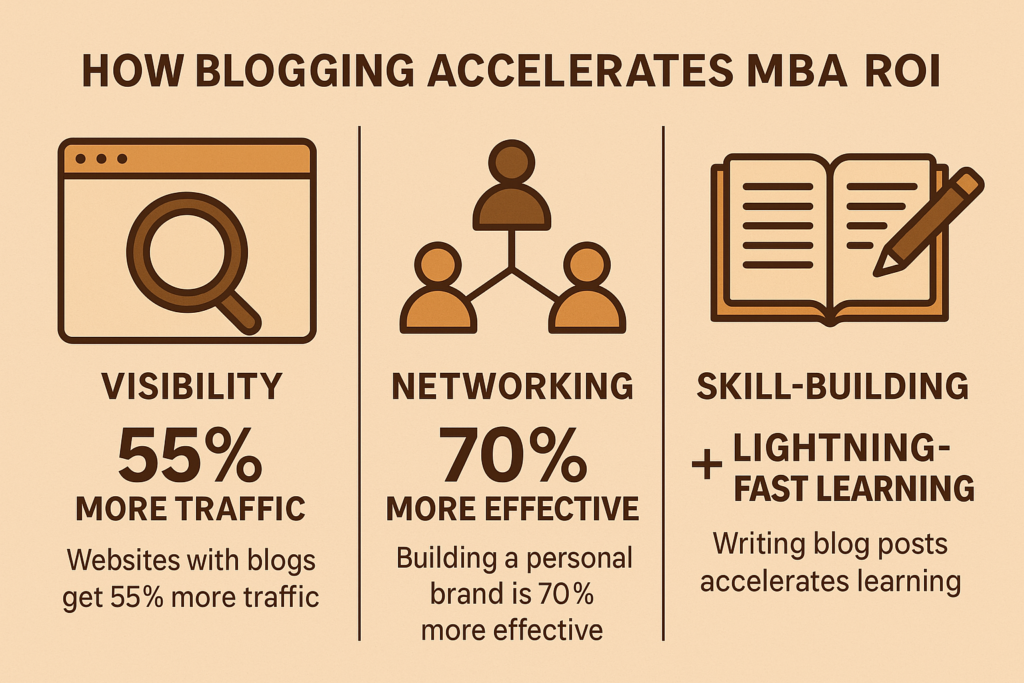 How Blogging Accelerates MBA ROI, Brand yourself